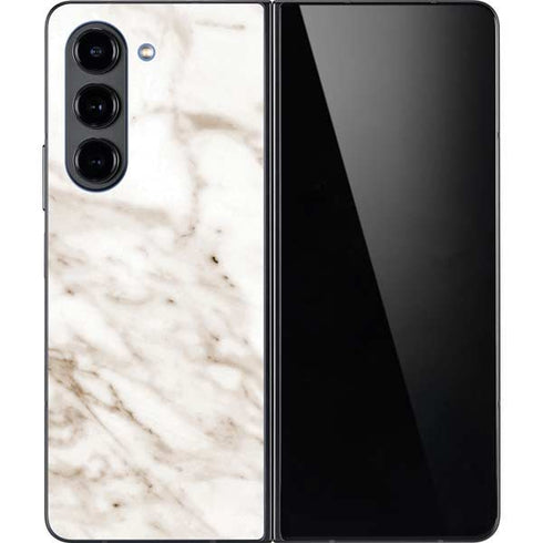 Taupe Marble Galaxy Z Fold5 5G Skin